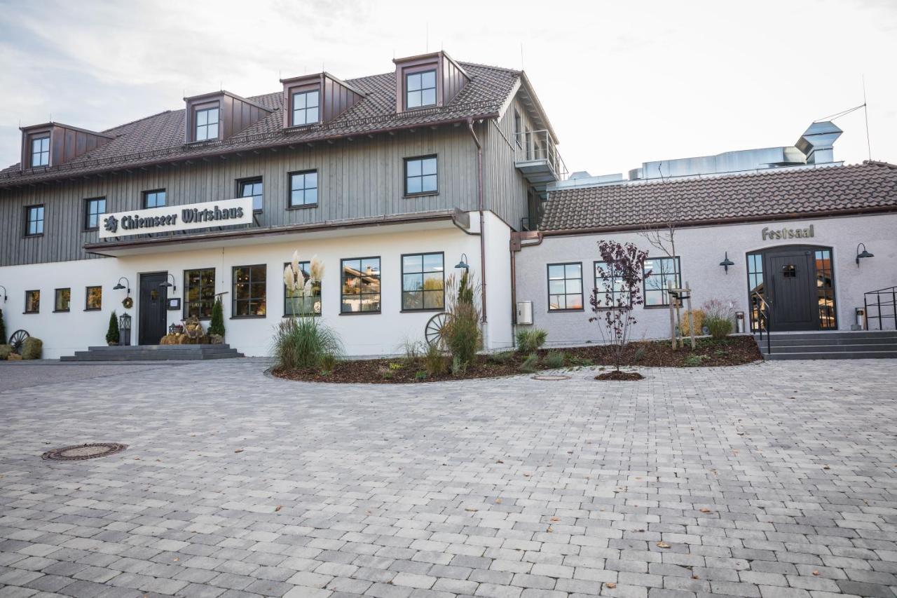 Chiemseer Wirtshaus Chieming Kültér fotó