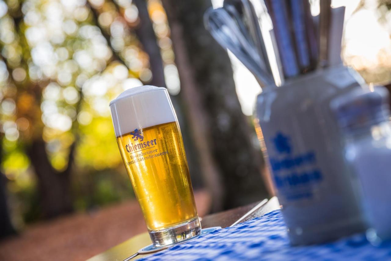 Chiemseer Wirtshaus Chieming Kültér fotó